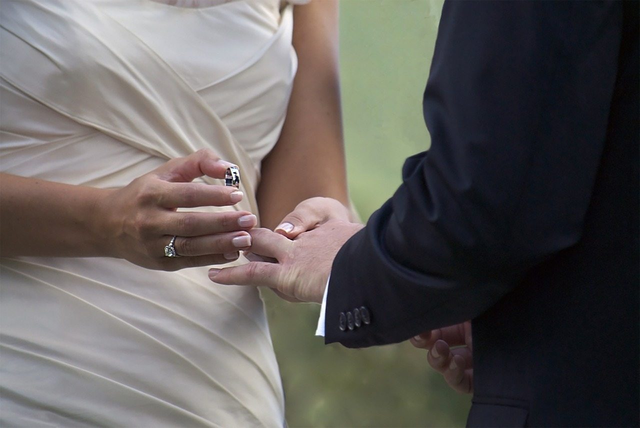 Sample wedding vows Pixabay wedding-1368421_1280