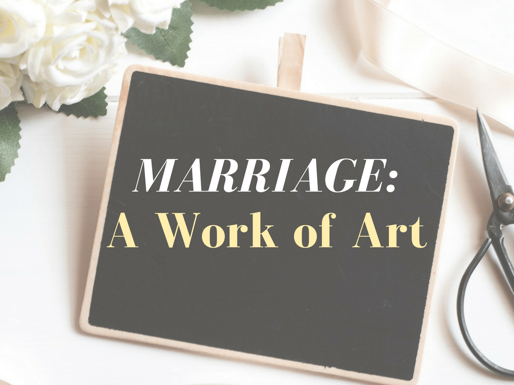 Fallibility MARRIAGE Work of Art - Canva Pixabay background