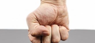 man's angry fist dealing with anger - Pixabay punch-316605_640