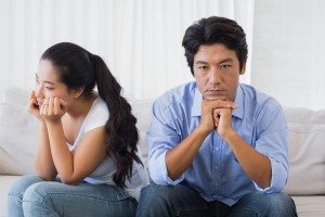 Couple not talking angry stop abuse Dollar photo Marriage disconnection