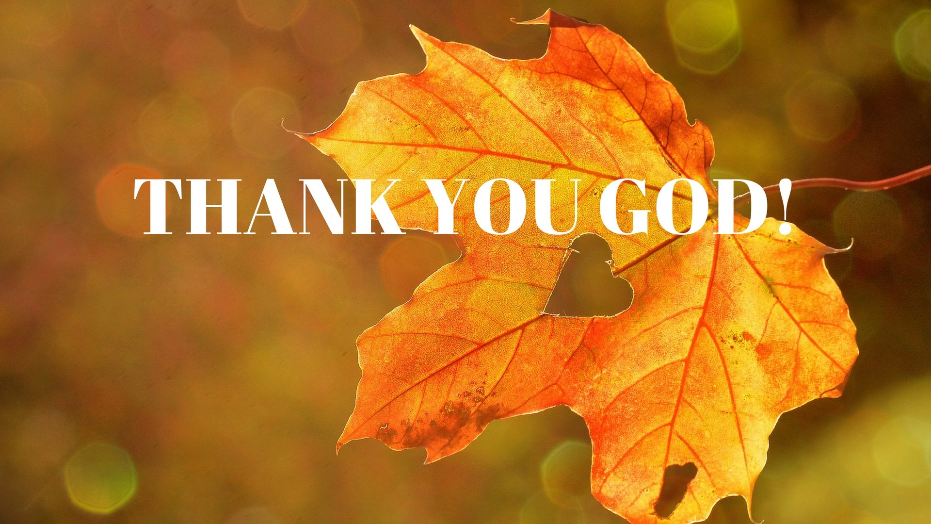 THANK YOU GOD! Say Thanks Pixabay - Canva