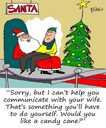 Conversational communication Jerry King Christmas 1