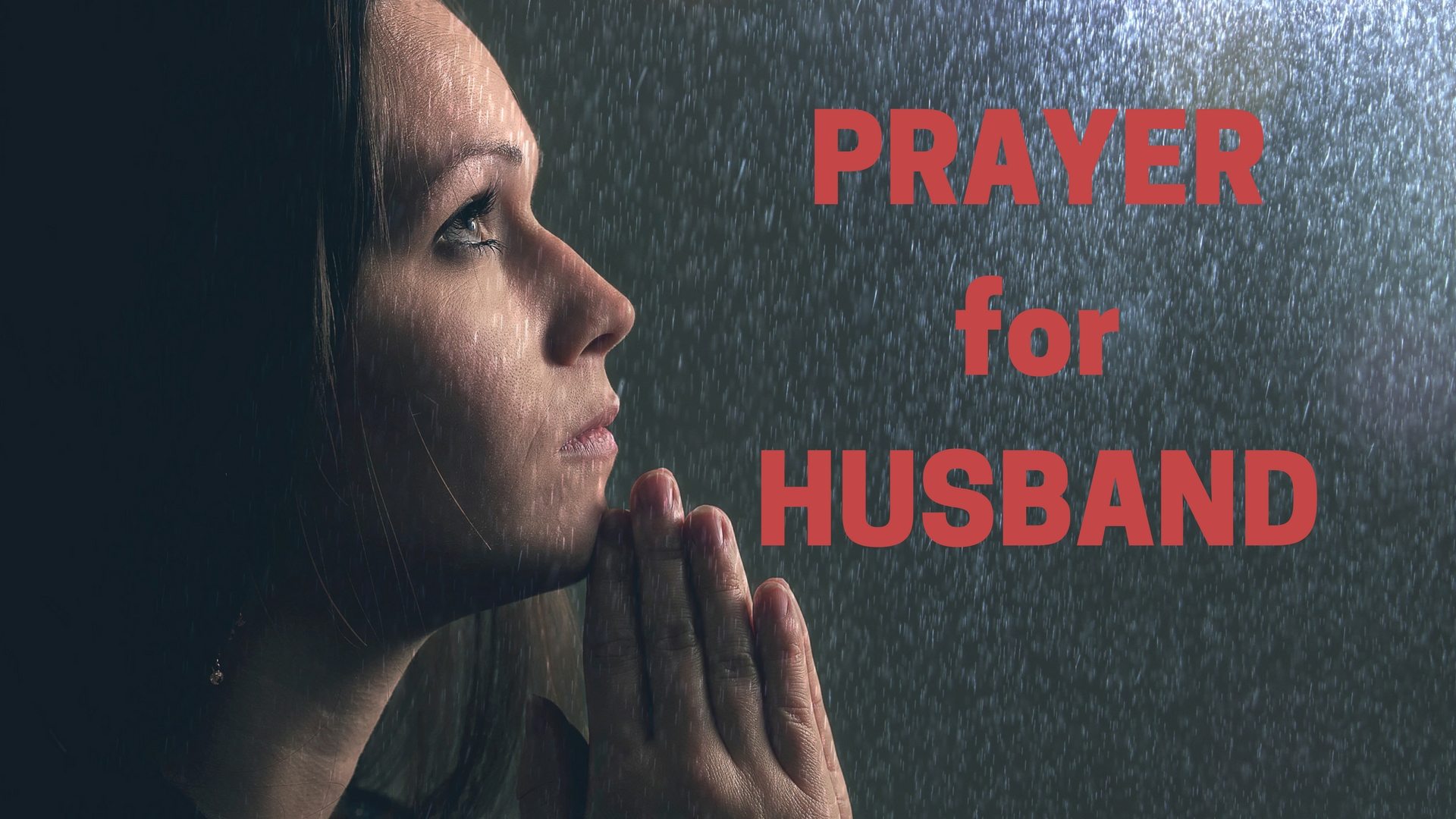 PRAYER for HUSBAND - Adobe stock