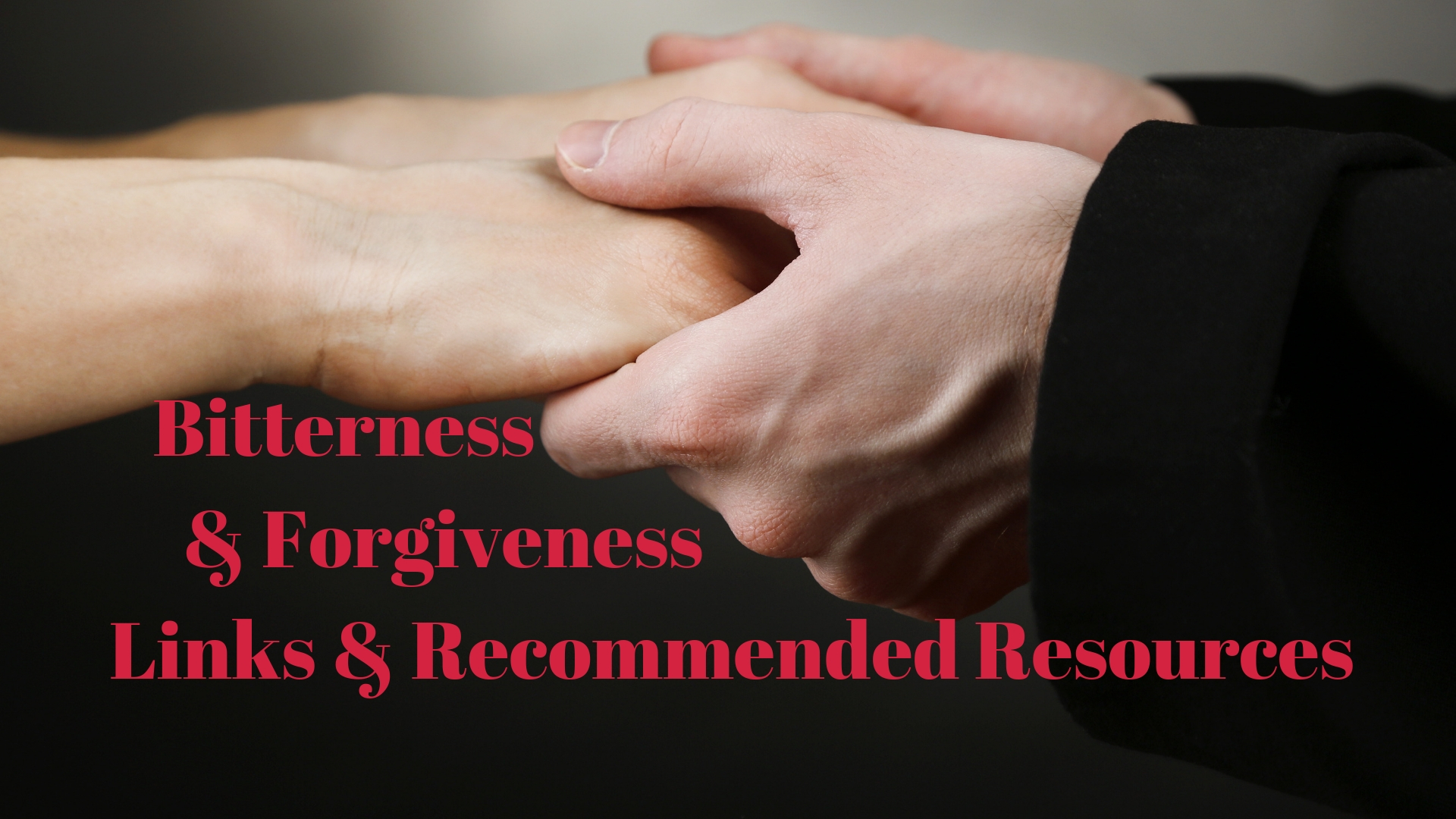 Bitterness and Forgiveness -2 - Adobe Stock - Canva