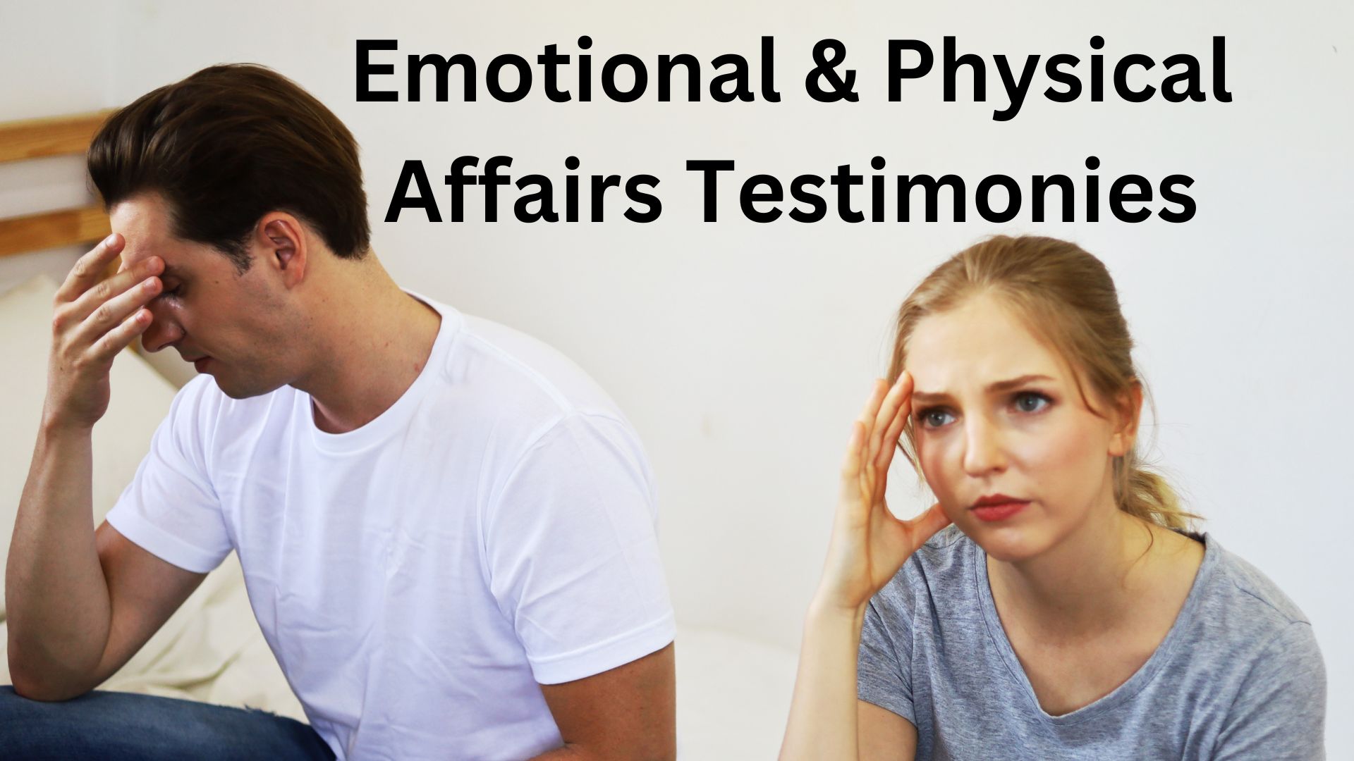Emotional and Physical Affairs Testimonies - Adobe Stock